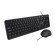 V7 CKU350UK Combo tastiera e mouse USB - Layout del Regno Unito