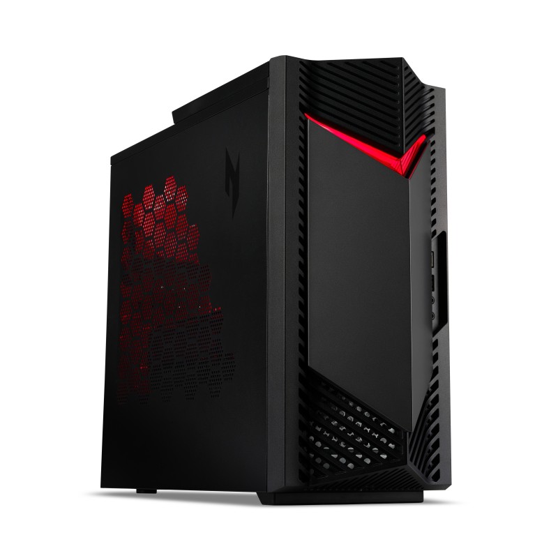 Acer NITRO 50 N50-656 Intel® Core™ i7 i7-14700F 16 GB DDR5-SDRAM 1 TB SSD Intel Arc A380 Desktop PC Nero