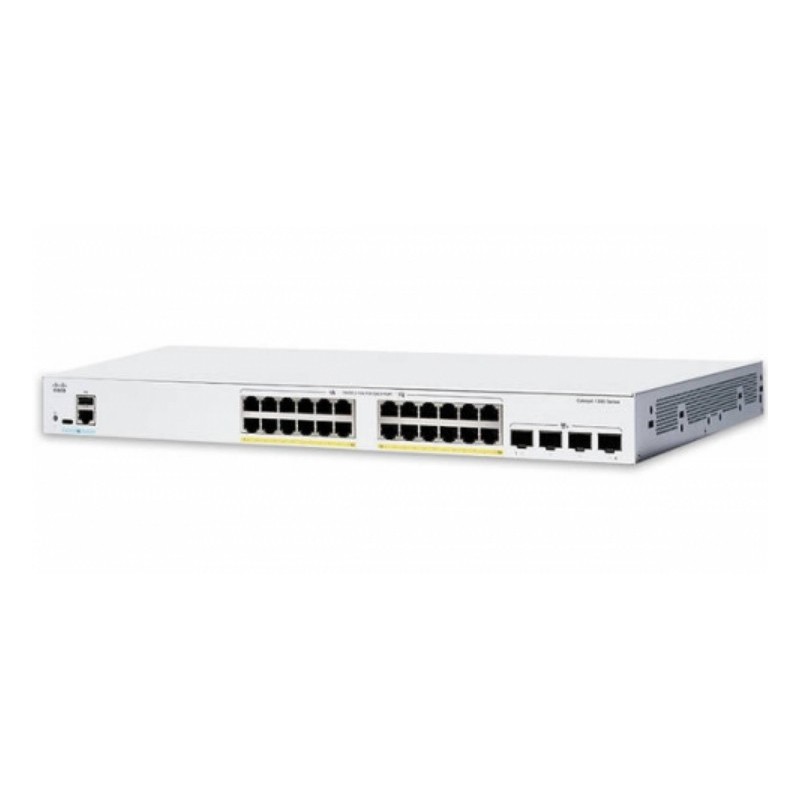 Cisco Catalyst C1300-24XTS switch di rete Gestito L2 L3 10G Ethernet (100 1000 10000) Supporto Power over Ethernet (PoE) Grigio