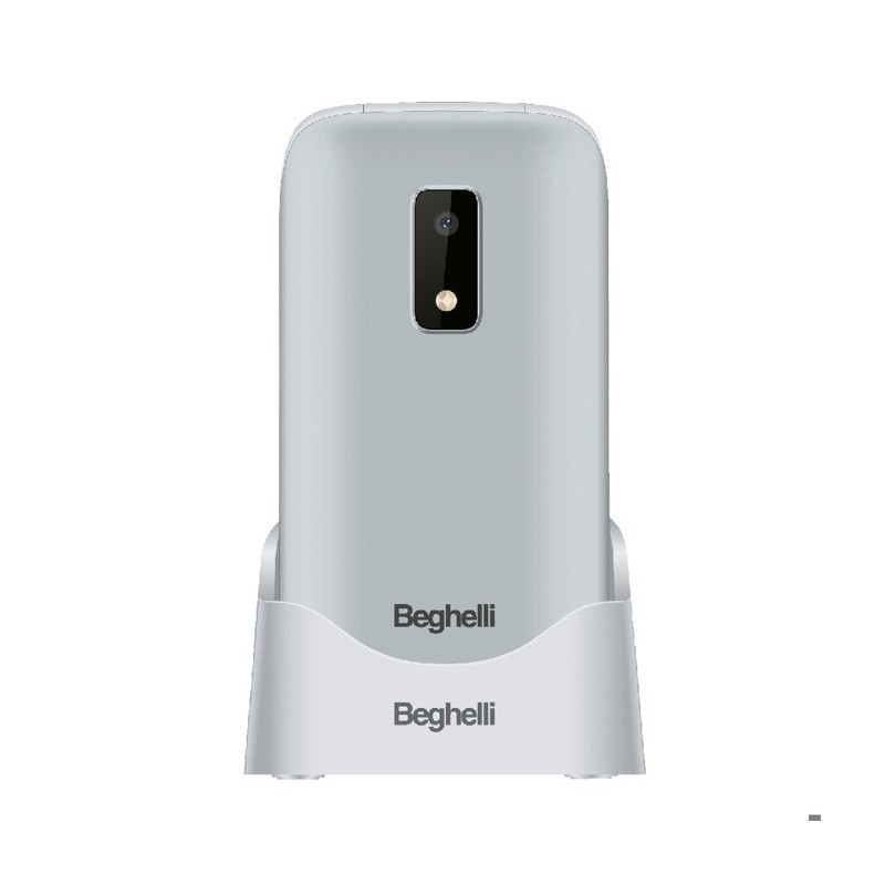 Beghelli SLV 30-GPS PLUS 7,11 cm (2.8") 100 g Grigio Telefono per anziani