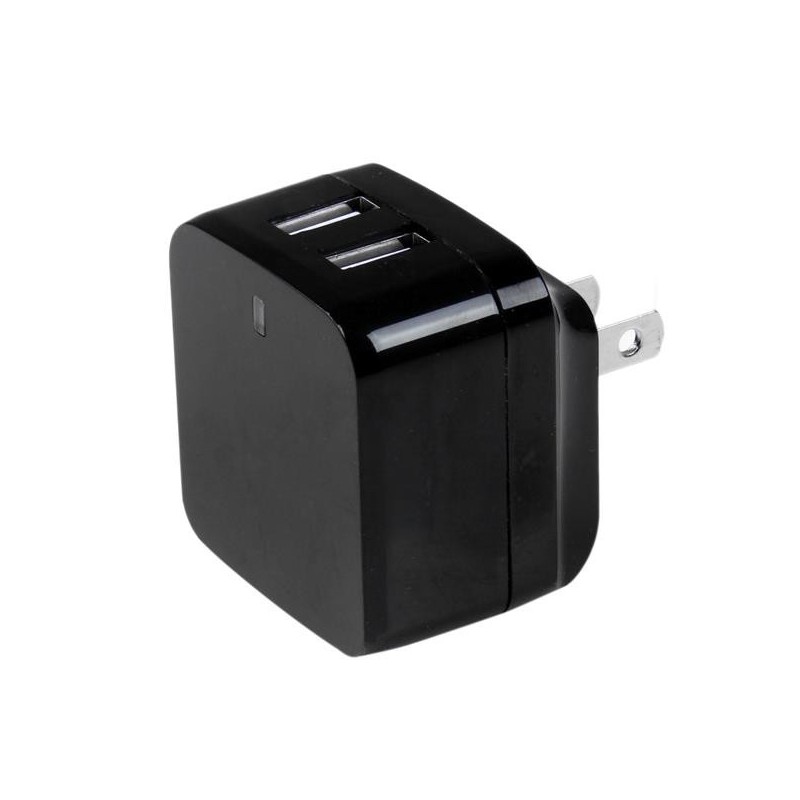 StarTech.com Caricabatterie da Muro a doppia porta x2 USB ad alta potenza ( 17W   3.4 Amp ) con prese da viaggio