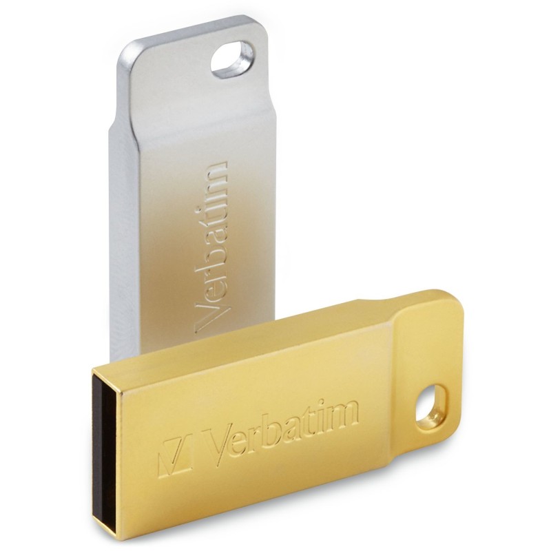 Verbatim Metal Executive - Memoria USB da 16 GB - Argento