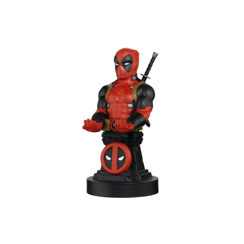 EXG Cable Guys - Deadpool Supporto attivo Telefono cellulare smartphone, Telecomando Nero, Marrone, Rosso