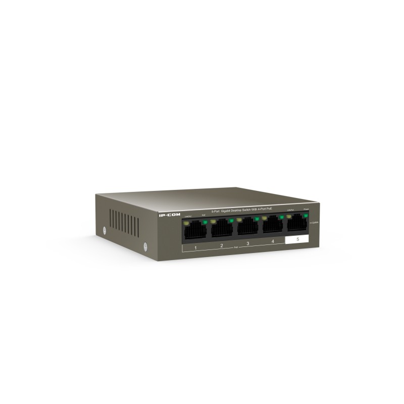 IP-COM Networks G1105P-4-63W switch di rete Non gestito Gigabit Ethernet (10 100 1000) Supporto Power over Ethernet (PoE) Bronzo