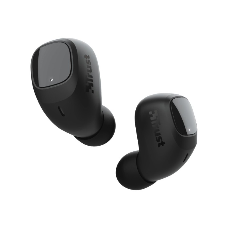 Trust Nika Compact Auricolare True Wireless Stereo (TWS) In-ear Musica e Chiamate Bluetooth Nero