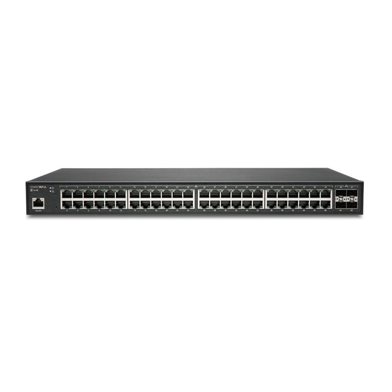 SonicWall SWS14-48 Gestito L2 Gigabit Ethernet (10 100 1000) 1U Nero