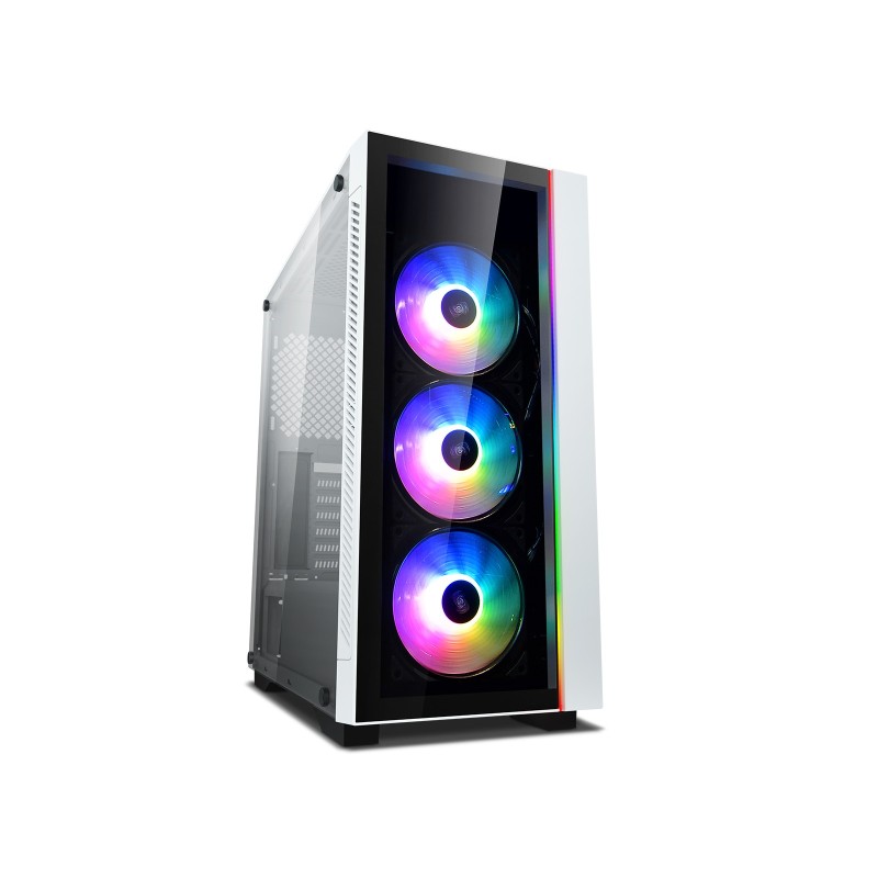 DeepCool Matrexx 55 V3 ADD-RGB WH 3F Midi Tower Nero, Bianco