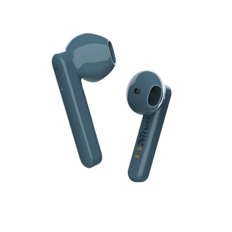 Trust Primo Auricolare True Wireless Stereo (TWS) In-ear Musica e Chiamate Bluetooth Blu