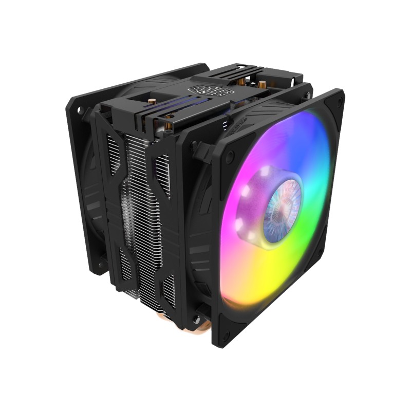 Cooler Master Hyper 212 LED Turbo ARGB Case per computer Refrigeratore 12 cm Nero, Argento 1 pz