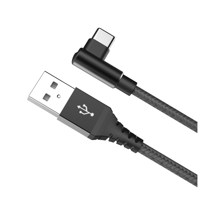 Celly USBTYPECLSHBK cavo USB 1 m USB A USB C Nero