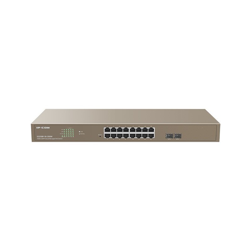 IP-COM Networks G3318P-16-250W switch di rete Gestito L2 Gigabit Ethernet (10 100 1000) Supporto Power over Ethernet (PoE)