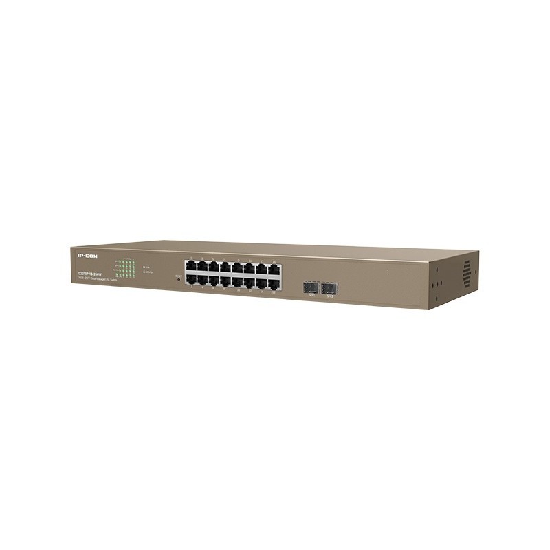 IP-COM Networks G3318P-16-250W switch di rete Gestito L2 Gigabit Ethernet (10 100 1000) Supporto Power over Ethernet (PoE)