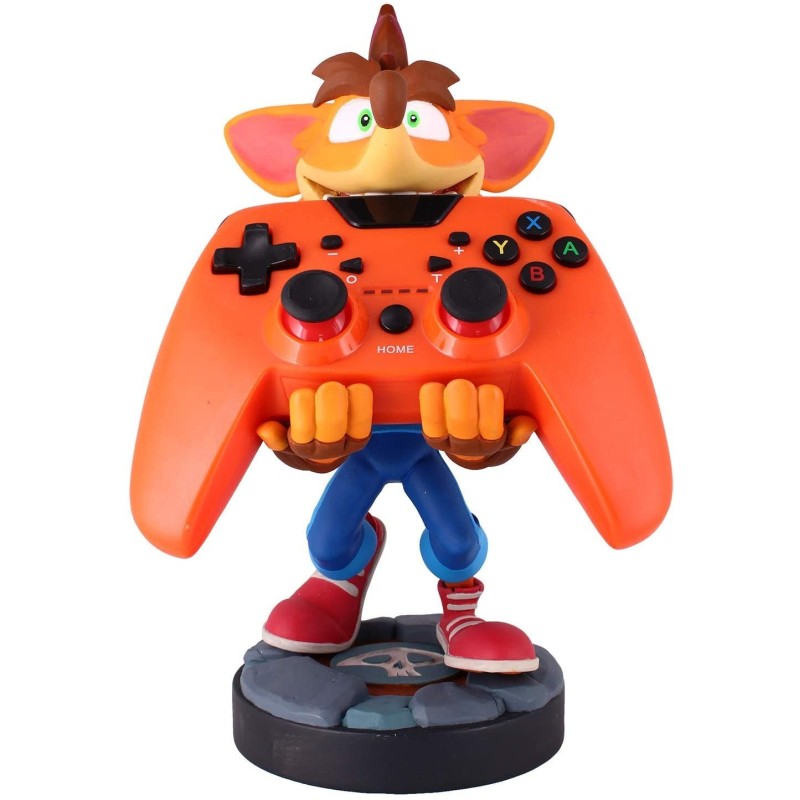 Exquisite Gaming Cable Guys Crash Bandicoot 4 Supporto passivo Controller per videogiochi, Telefono cellulare smartphone