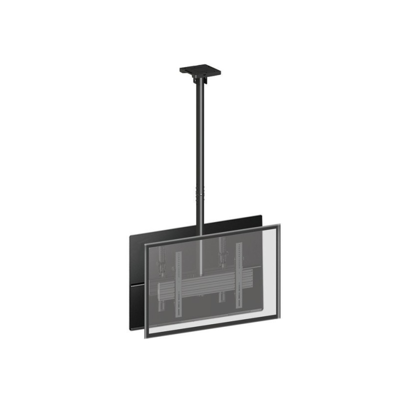 ITB MB3453 Supporto TV a parete 190,5 cm (75") Nero