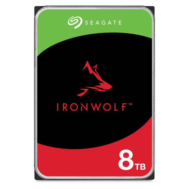 Seagate IronWolf ST8000VN002 disco rigido interno 8 TB 5400 Giri min 256 MB 3.5" Serial ATA III