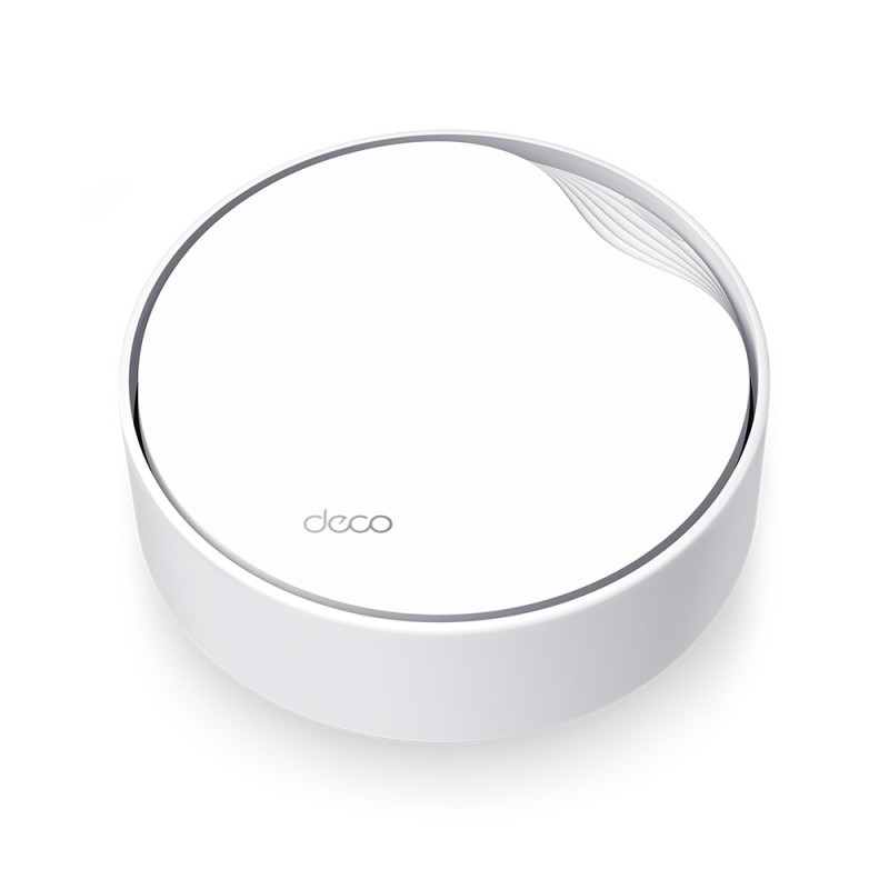 TP-Link DECO X50-POE(1-PACK) sistema Wi-Fi Mesh Dual-band (2.4 GHz 5 GHz) Wi-Fi 6 (802.11ax) Bianco 3 Interno