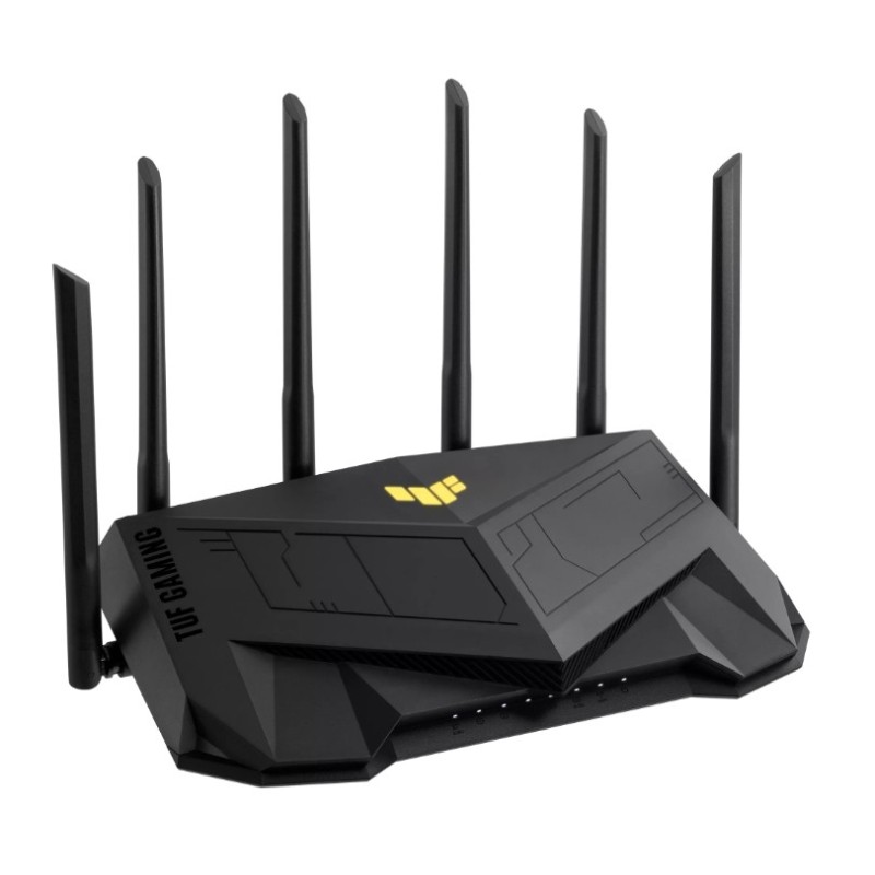 ASUS TUF Gaming AX6000 (TUF-AX6000) router wireless Gigabit Ethernet Dual-band (2.4 GHz 5 GHz) Nero