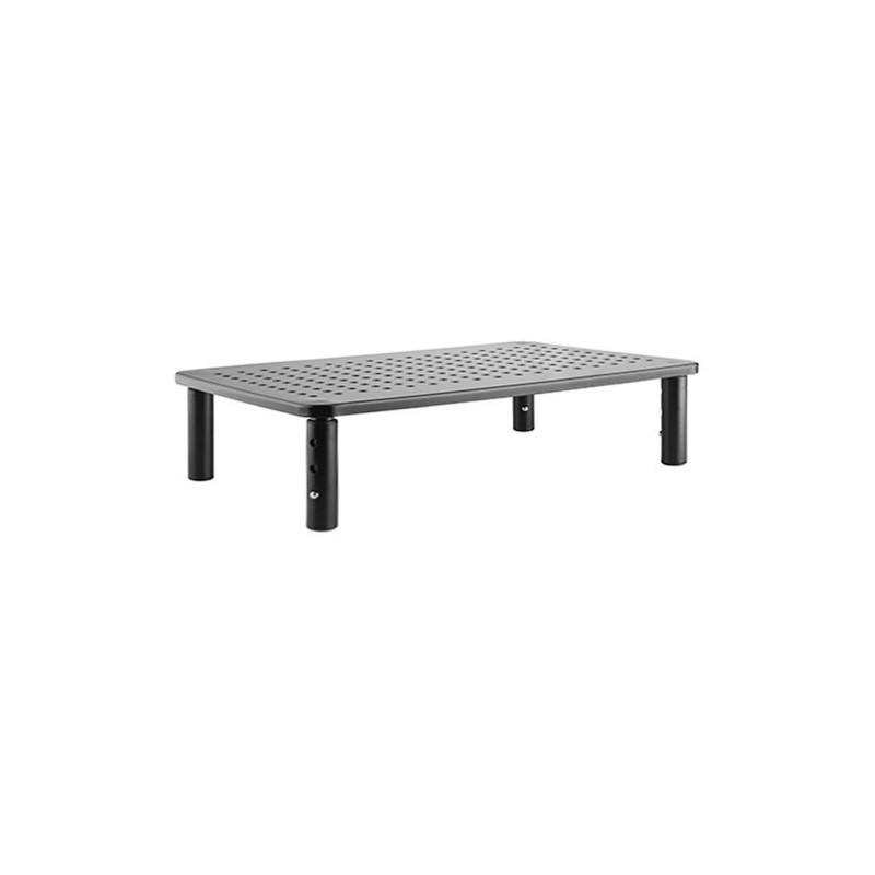 Gembird MS-TABLE-01 supporto da tavolo per Tv a schermo piatto Nero Scrivania