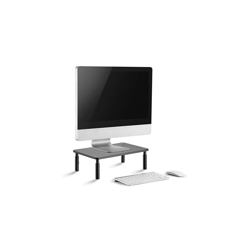 Gembird MS-TABLE-01 supporto da tavolo per Tv a schermo piatto Nero Scrivania