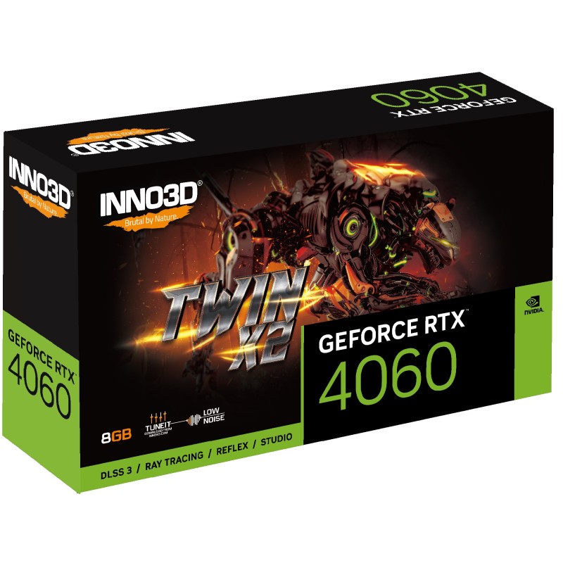 Inno3D GEFORCE RTX 4060 TWIN X2 NVIDIA 8 GB GDDR6