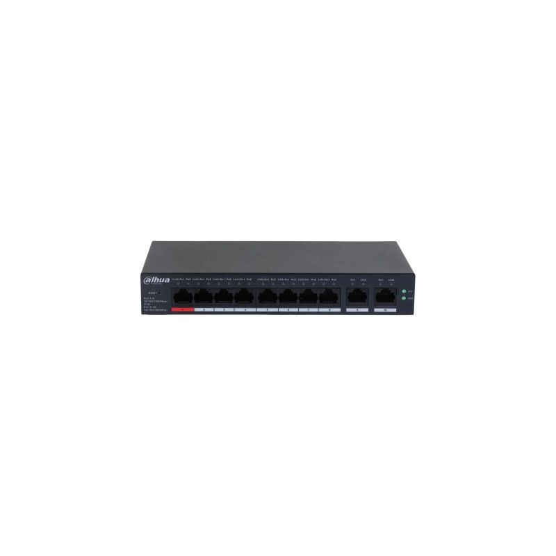 Dahua Technology DH-CS4010-8GT-110 switch di rete Gestito L2 Gigabit Ethernet (10 100 1000) Supporto Power over Ethernet (PoE)