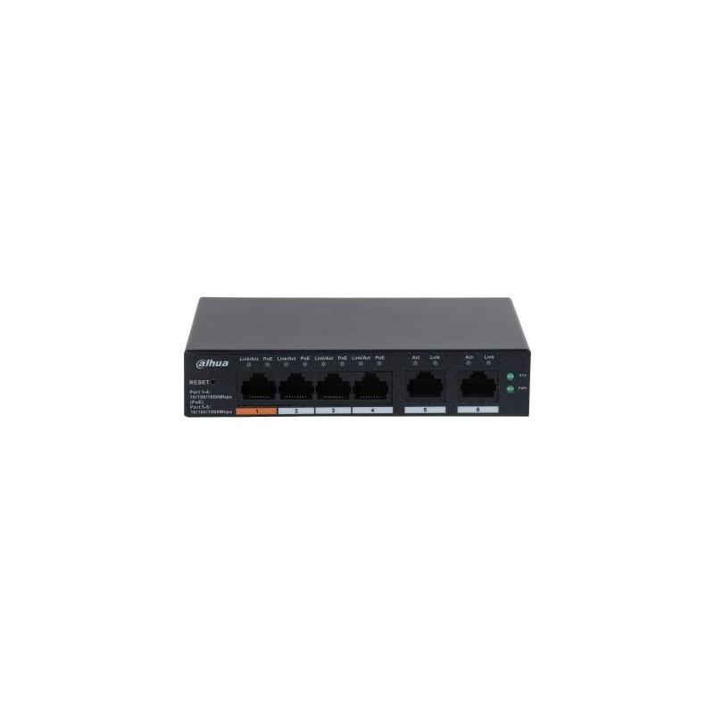 Dahua Technology DH-CS4006-4GT-60 switch di rete Gestito L2 Gigabit Ethernet (10 100 1000) Supporto Power over Ethernet (PoE)