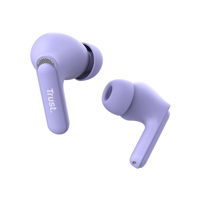 Trust Yavi Auricolare True Wireless Stereo (TWS) In-ear Musica e Chiamate USB tipo-C Bluetooth Viola