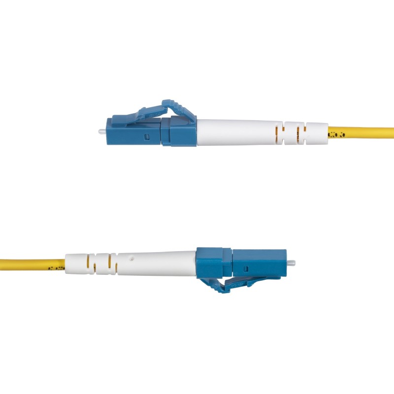 StarTech.com Cavo in fibra ottica simplex monomodale OS2 da LC a LC (UPC) da 10 m, 9 125µm, 40G 100G, insensibile alla