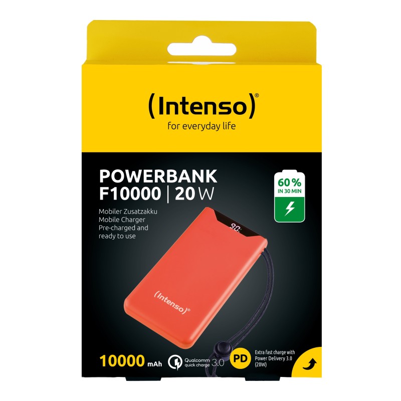 Intenso 7332038 batteria portatile Polimeri di litio (LiPo) 10000 mAh Arancione