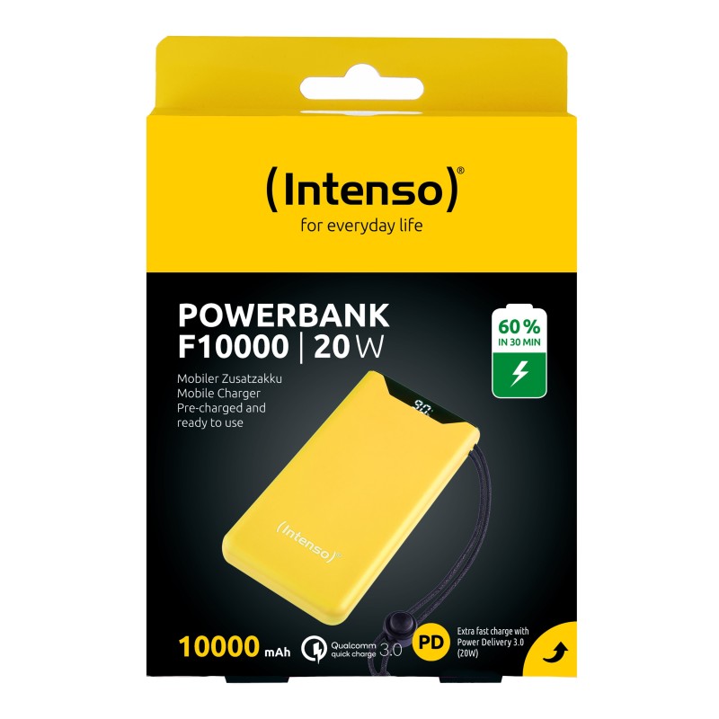 Intenso 7332039 batteria portatile Polimeri di litio (LiPo) 10000 mAh Giallo