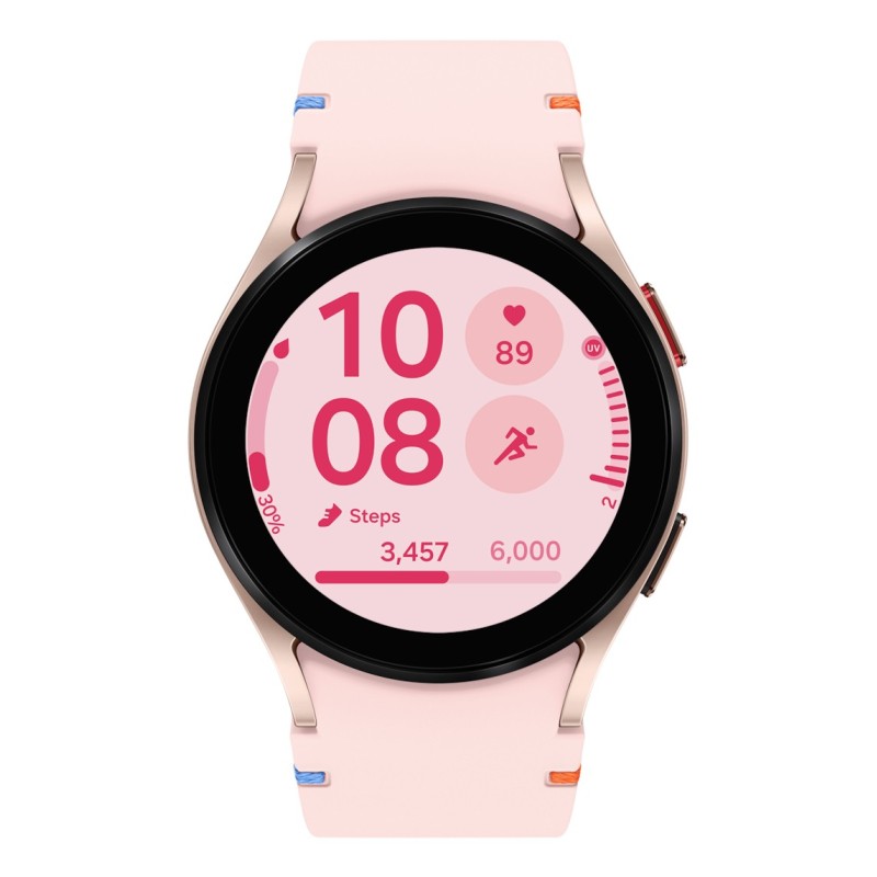 Samsung Galaxy Watch FE SM-R861 3,05 cm (1.2") AMOLED 40 mm Digitale 396 x 396 Pixel Touch screen Oro rosa Wi-Fi GPS