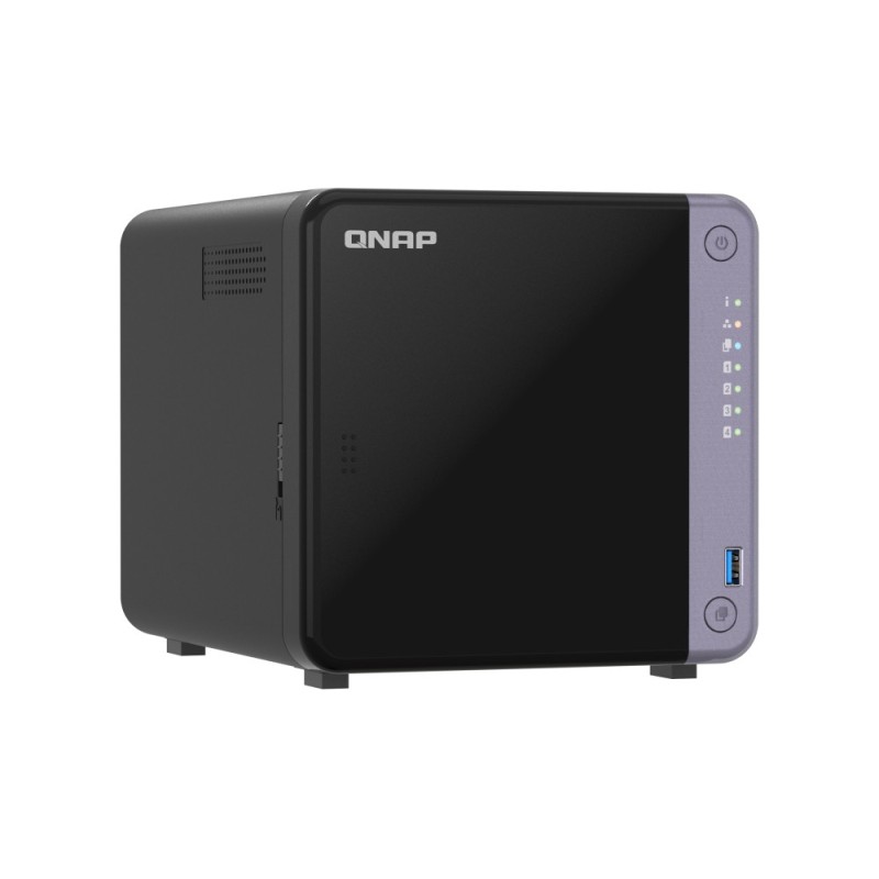 QNAP TS-432X-4G server NAS e di archiviazione Tower Collegamento ethernet LAN Nero Alpine AL-524