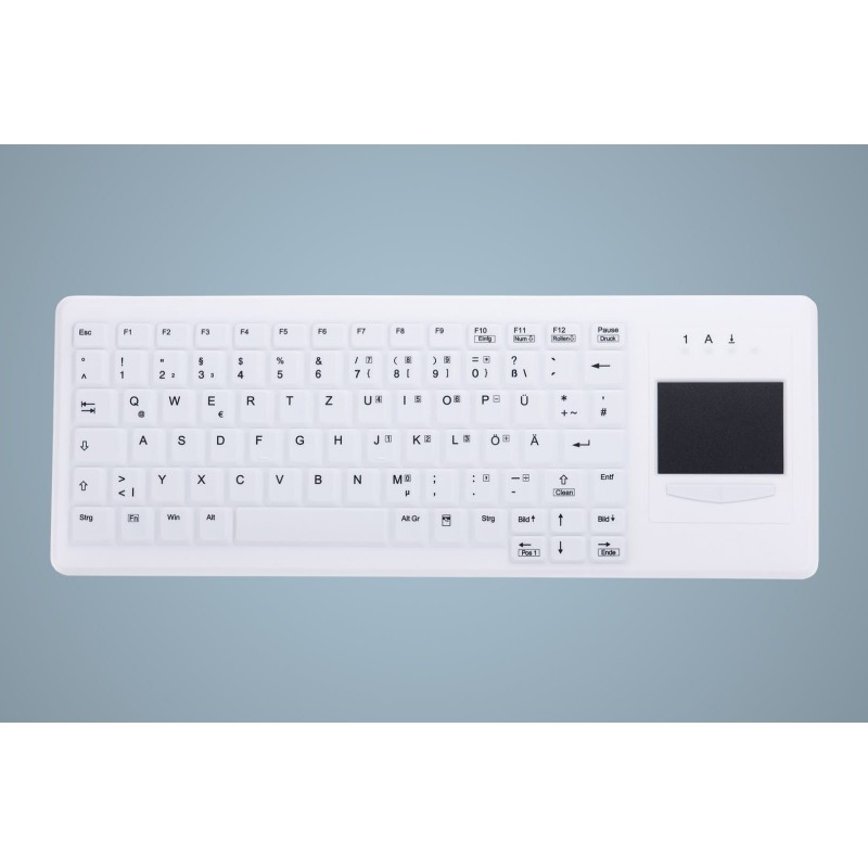 Active Key AK-C4400 tastiera Industriale RF Wireless Inglese UK Bianco