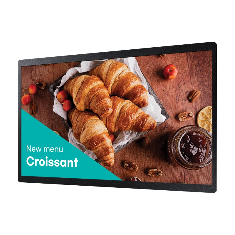 Samsung QB24C Pannello piatto per segnaletica digitale 61 cm (24") LED Wi-Fi 250 cd m² Full HD Nero Processore integrato Tizen