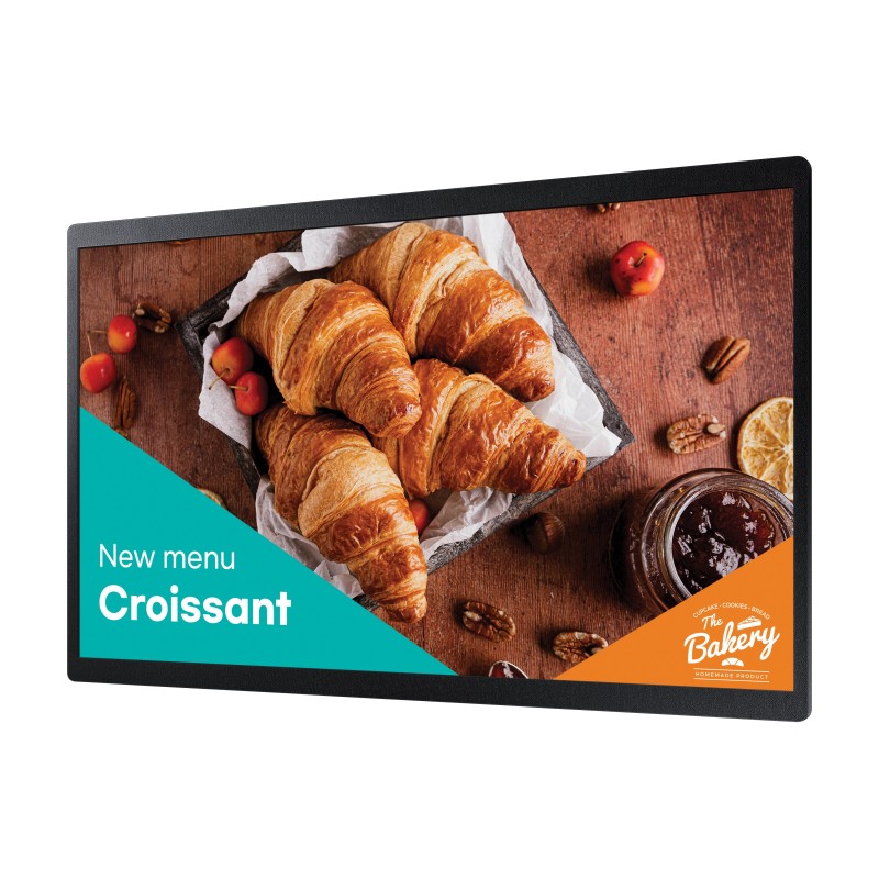 Samsung QB24C Pannello piatto per segnaletica digitale 61 cm (24") LED Wi-Fi 250 cd m² Full HD Nero Processore integrato Tizen