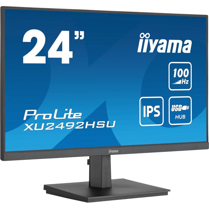 iiyama ProLite Monitor PC 60,5 cm (23.8") 1920 x 1080 Pixel Full HD LED Nero