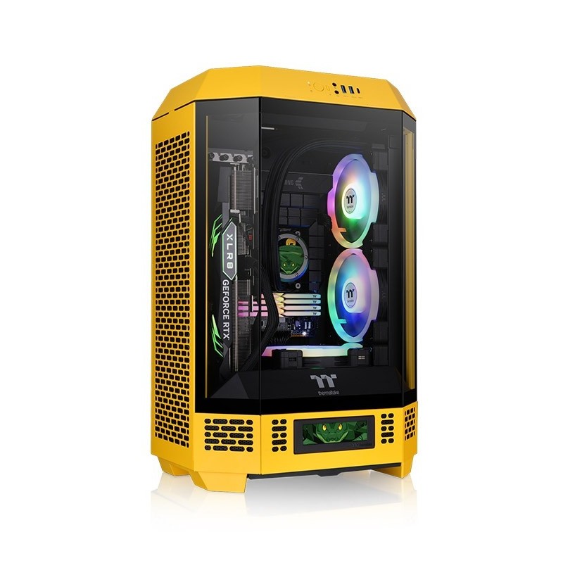 Thermaltake 300 Bumblebee Micro Tower Giallo