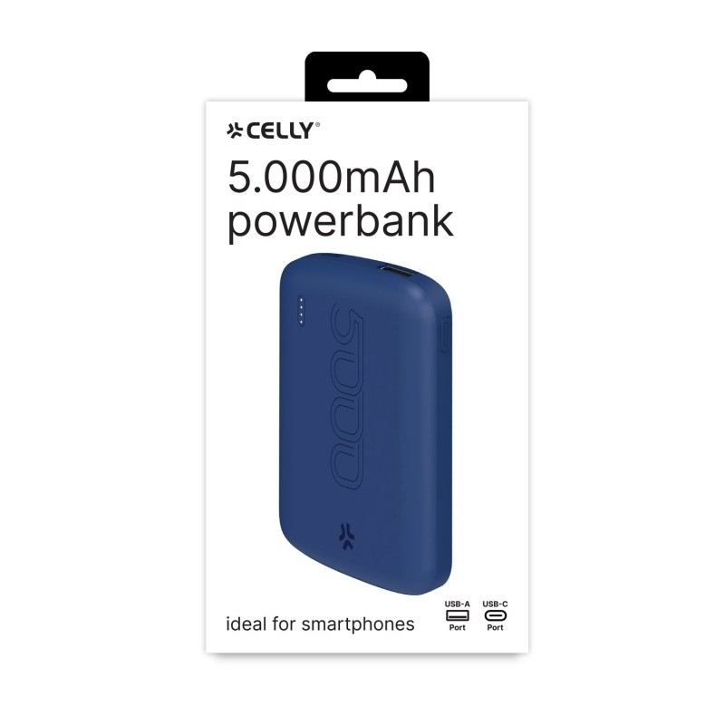 Celly PBE5000EVO - Power Bank 5.000mAh [PBE EVO]