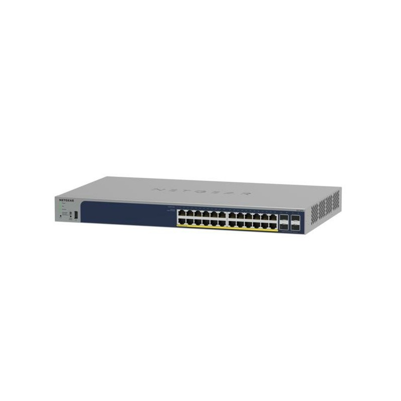 NETGEAR GS752TPP Gestito L2 L3 L4 Gigabit Ethernet (10 100 1000) Supporto Power over Ethernet (PoE) Grigio