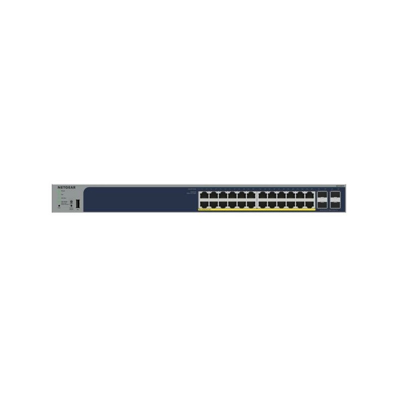 NETGEAR GS752TPP Gestito L2 L3 L4 Gigabit Ethernet (10 100 1000) Supporto Power over Ethernet (PoE) Grigio