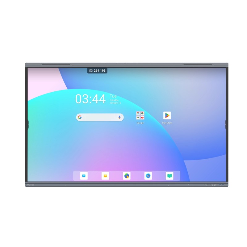 V7 PRO Monitor Interattivi - Display 4K Android 13 da 75 pollici 16GB RAM 256GB ROM, 2 altoparlanti da 8W + 2 altoparlanti da