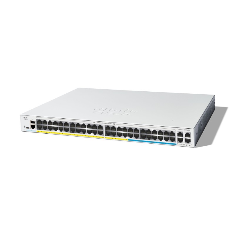 Cisco Catalyst C1300-48MGP-4X switch di rete Gestito L2 L3 Gigabit Ethernet (10 100 1000) Supporto Power over Ethernet (PoE)