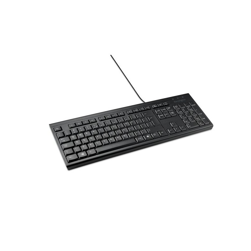 Kensington KB100 EQ tastiera Casa ufficio USB QWERTY Italiano Nero