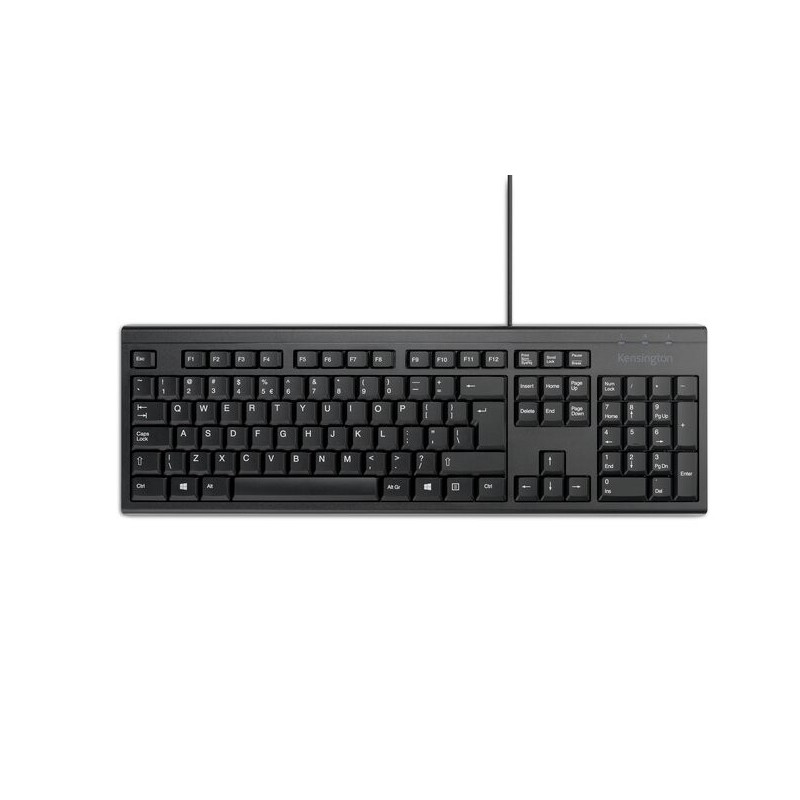 Kensington KB100 EQ tastiera Casa ufficio USB QWERTY Italiano Nero