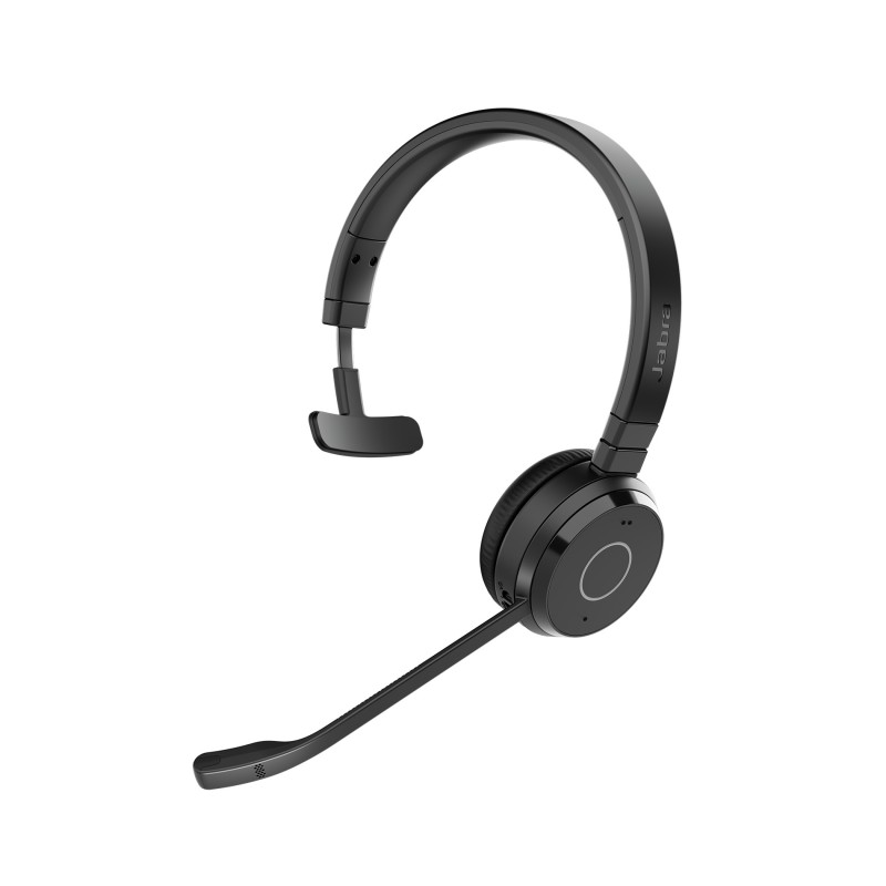 Jabra Evolve 65 TE Auricolare Con cavo e senza cavo A Padiglione Ufficio USB tipo A Bluetooth Nero