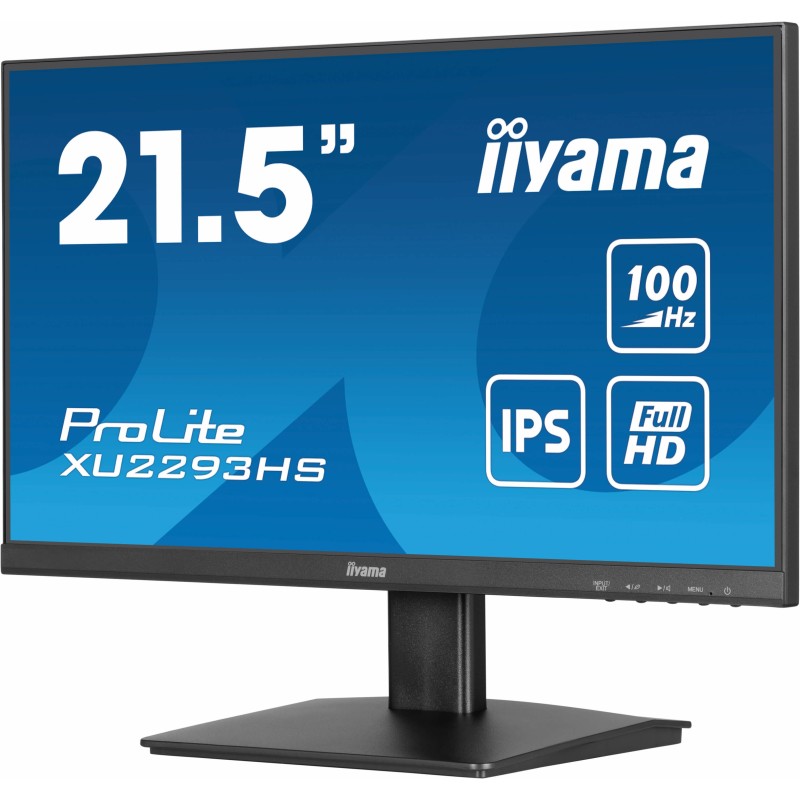 iiyama ProLite XU2293HS-B6 Monitor PC 54,6 cm (21.5") 1920 x 1080 Pixel Full HD LED Nero