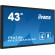 iiyama TF4339AS-B1AG visualizzatore di messaggi Pannello piatto per segnaletica digitale 108 cm (42.5") LED 500 cd m² 4K Ultra