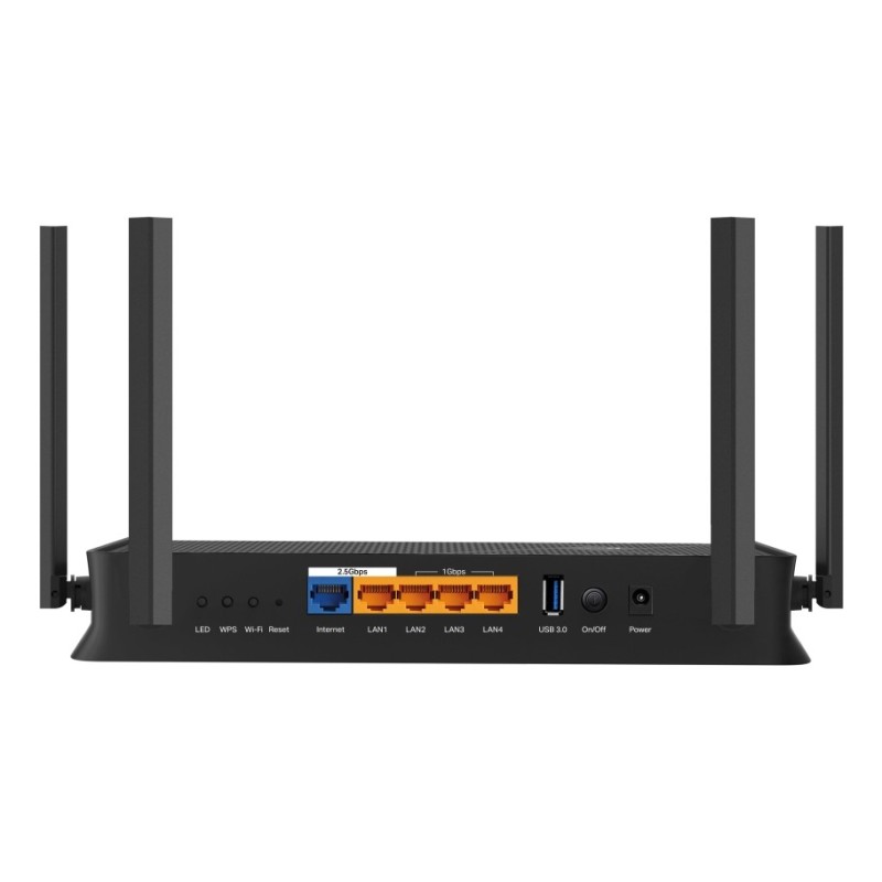 TP-Link Archer BE3600 router wireless 2.5 Gigabit Ethernet Dual-band (2.4 GHz 5 GHz) Nero