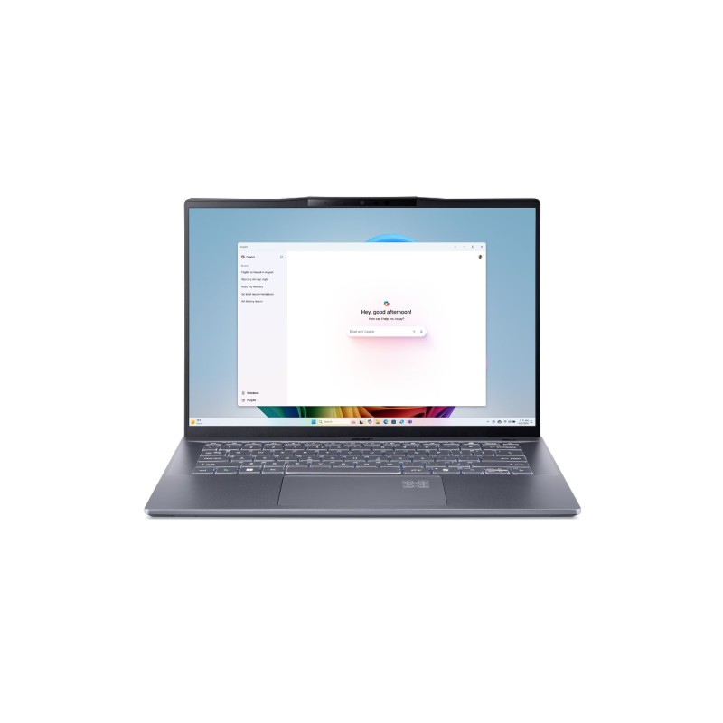 Acer Swift 14 AI SF14-11-X9TF Qualcomm Snapdragon Computer portatile 36,8 cm (14.5") WQXGA 16 GB LPDDR5x-SDRAM 1 TB SSD Wi-Fi 7