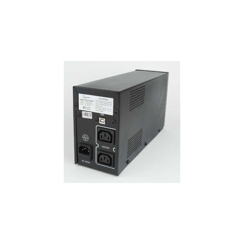 Gembird UPS-PC-850AP gruppo di continuità (UPS) A linea interattiva 0,85 kVA 520 W 4 presa(e) AC